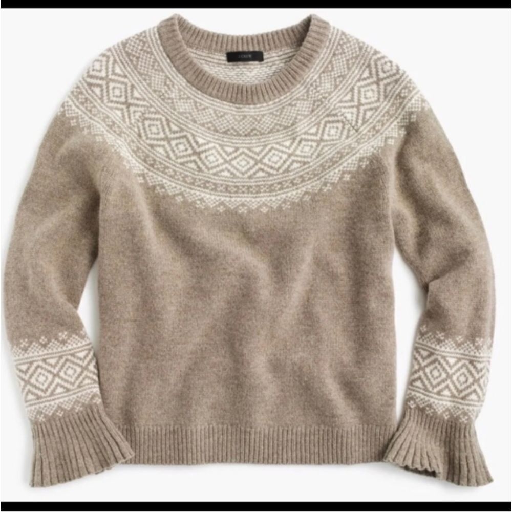 J.Crew Fair Isle sweater